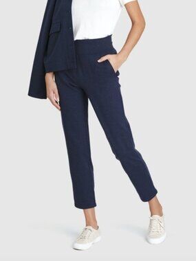 Kit and Ace Mulberry Pants, Heathered Navy
